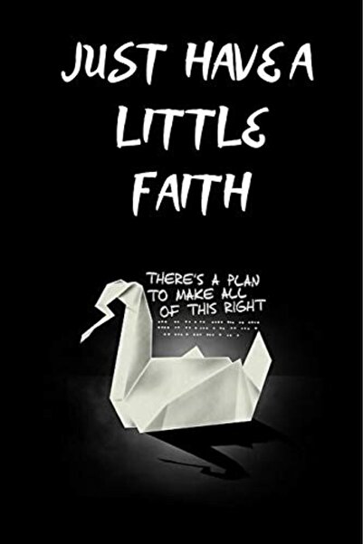independently published JUST HAVE A LITTLE FAITH /there is a plan to make all...
