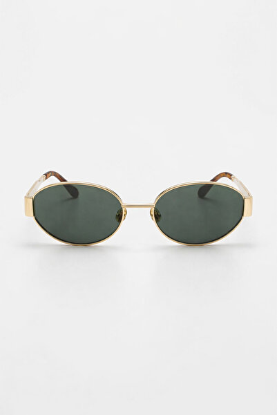 By Donetto Gold Bella Uv Protection Women's Sunglasses
