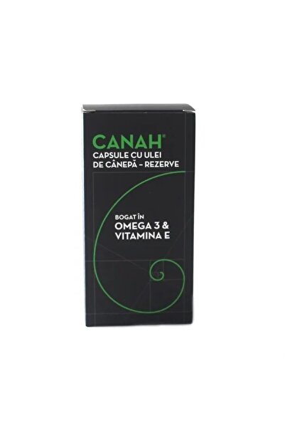 Canah Rezerve Capsule cu Ulei de Canepa, 90 bucati
