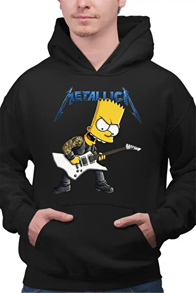 OEM Ανδρικό Φούτερ Metallica The Simpsons Bart Merch