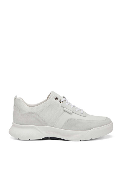 Tergan Beyaz Hakiki Deri Erkek Sneaker - E26I1AY57585-W25