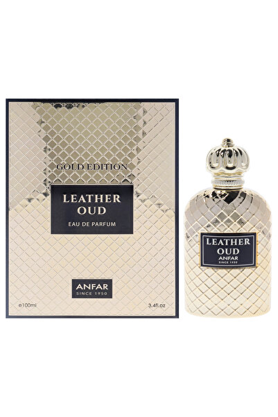 Anfar الإصدار الذهبي - عطر العود الجلدي للرجال - بخاخ عطر مركز 3.4 أونصة