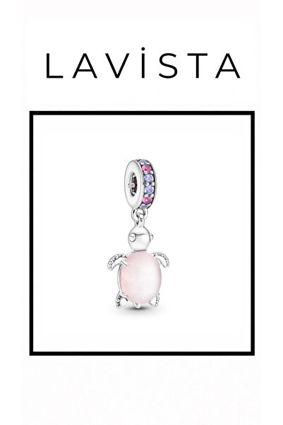 Genel Markalar Kaplumbağa Gümüş Charm’ı