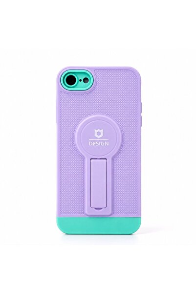Flippy Husa Armor Design cu Stand pentru Apple iPhone 7/8G/SE2, Mov/Albastru,...