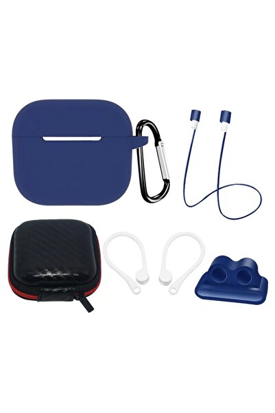 OEM Blue Silicone Accessory Set for AirPods 3