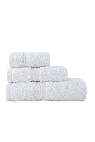 Nef Nef Homeware Nef-Nef Λευκή Πετσέτα Χεριών 30x50 εκ., 705 GSM