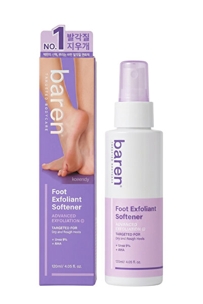 baren Foot Exfoliant Softener - Arındırıcı ve Yumuşatıcı Üre ve AHA İçeren Pe...