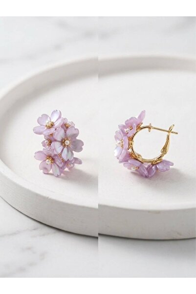 Riseth Jewelry Pink Daisy Earring