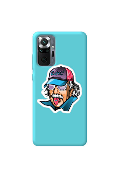 Other Xiaomi Redmi Note 10 Pro 4G Einstein Turquoise Colored Silicone TPU Θήκη