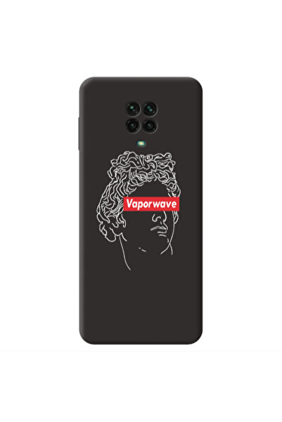 Other Xiaomi Redmi Note 9 Pro Vaporwave Black Colored Silicone TPU Θήκη