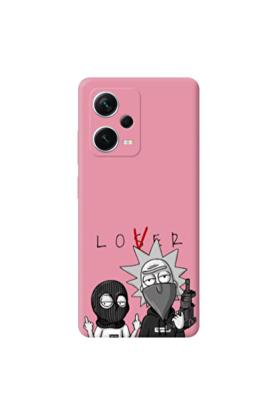 Other Xiaomi Poco X5 Rick Loser Pink Colored Silicone TPU Θήκη