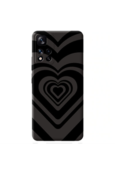Other Xiaomi Redmi Note 11 Pro 5G Hypnosis Black Colored Silicone TPU Θήκη
