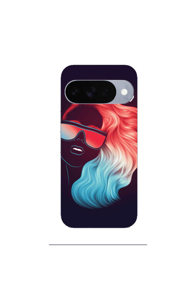 Other Google Pixel 10 Girl with glasses Transparent Silicone TPU Θήκη