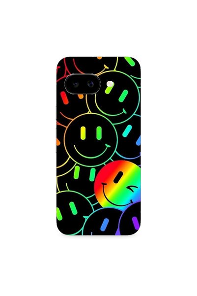Other Google PIXEL 9A Rainbow Smile Transparent Silicone TPU Θήκη