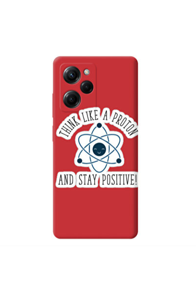 Other Xiaomi Poco X5 Pro Positive Red Colored Silicone TPU Θήκη