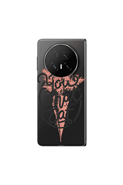Other Honor Magic V5 You are What You Eat Transparent Silicone TPU Θήκη