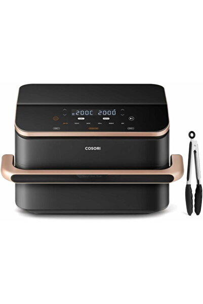 COSORI Dual Blaze TwinFry 10 litri, 2800 W, 6 programare Negru