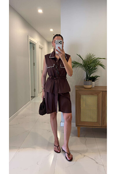 BİRCANÇİL Sevos Brown Vest Suit