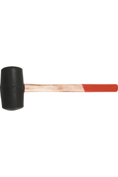 OEM Ciocan cauciuc TopTools 450g, coadă din lemn
