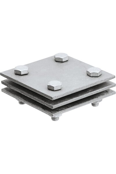 OEM Clemă zincată dublă Dietzel pentru legături în cruce platbandă(30x3mm)