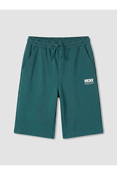 LC Waikiki Vizyon New Season Elastic Waist Printed Boys' Shorts