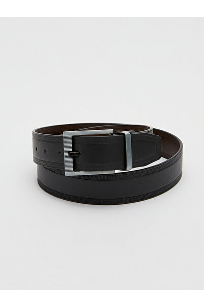 LC Waikiki Vizyon New Season Leather Look Men's Belt