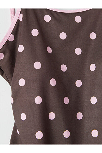 LC Waikiki Polka Dot Girl's Swimsuit