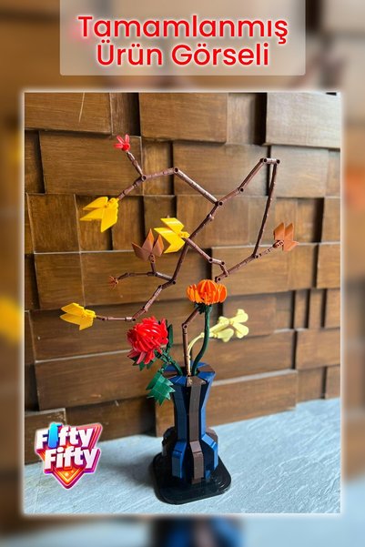 cada Artizan Autumn C59025W Dekoratif ve Koleksiyonluk Çiçek Modeli 795 Parça Yapay Bitki FFC59025W