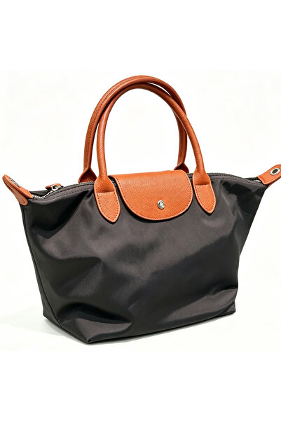 Bleco Color Block Nylon Lightweight Handheld Dumpling Tote Bag