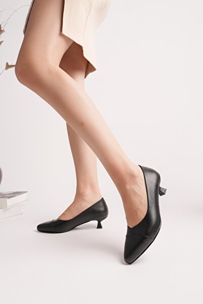 Diego Carlotti Genuine Leather Women's Daily Comfortable Classic Heeled Shoes...