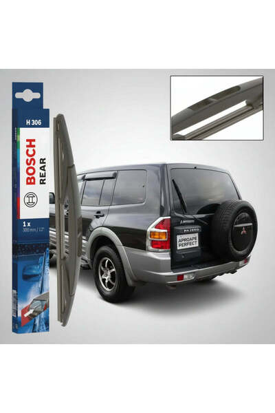 Bosch Ștergător lunetă Mitsubishi Pajero Classic 2002-2006 |   Spate H306