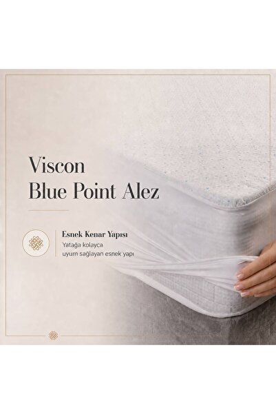 CHARDLY Viscose Soft Viskon Sessiz Sıvı Geçirmez Yatak Koruyucu Alez