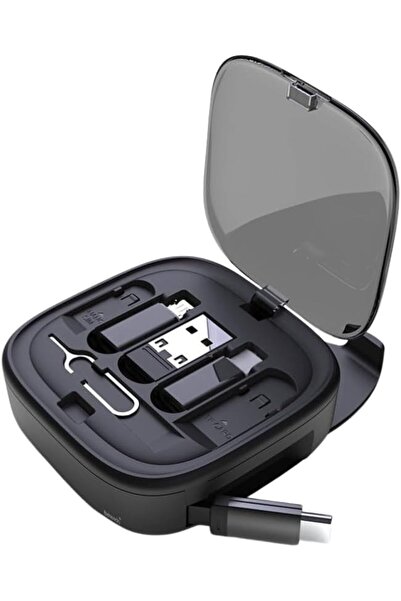 HXD Zoomlion 6-in-1 Multifunction Retractable Charging Cable Adapter Kit – Tr...
