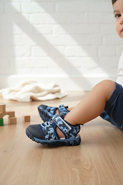 enoch Children's Toe-Protecting Velcro Orthopedic Thick Flexible Sole Sports ...