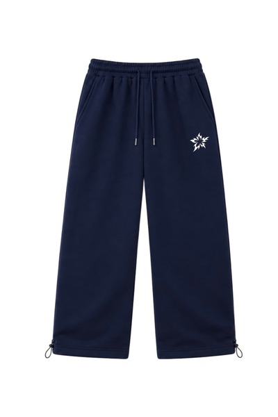 zaee Tribal Star Embroidered Adjustable Leg Premium Baggy Sweatpants