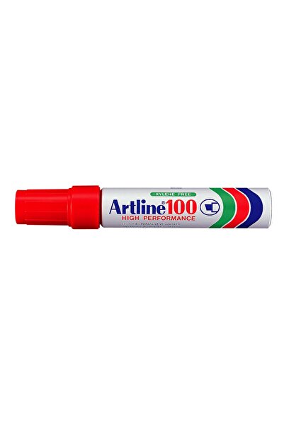 artline Αριθμός Σημαντήρα 100 Γιγάντια Ανεξίτηλη Κόκκινη με Φαρδύ Επίπεδο Μύτ...