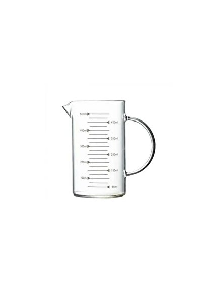 Cafista Glass Server for Serving Coffee, Heat-Resistant, 500 ml