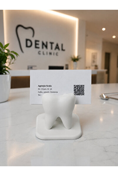 Diş Kliniği Kartvizit Tutucu