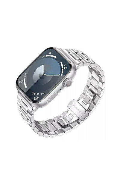 hoco. Hoco Wa32 Σειρά Grand Μεταλλικό Λουράκι Apple Watch 38 40 41mm Ασημί