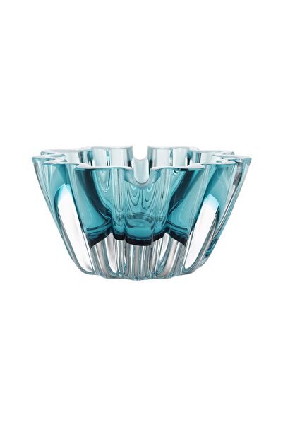 Paşabahçe Wave Ashtray Green Turquoise, Stylish Design