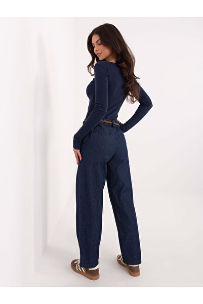 Factory Price Pantaloni Dama Bleumarin
