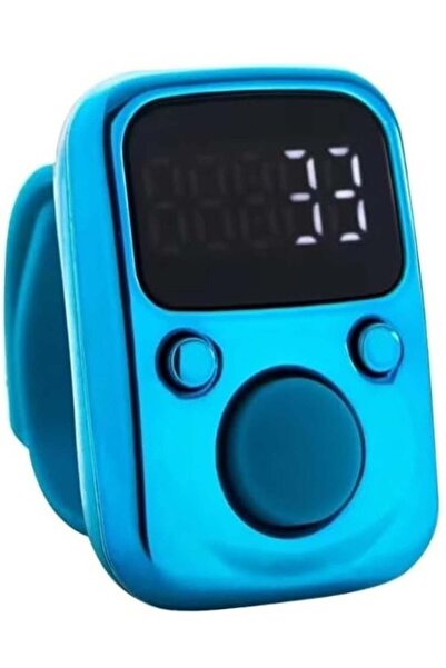 ELTRAZONE Electric Finger Counter with LED Display – Digital Dhikr Tasbih Rin...
