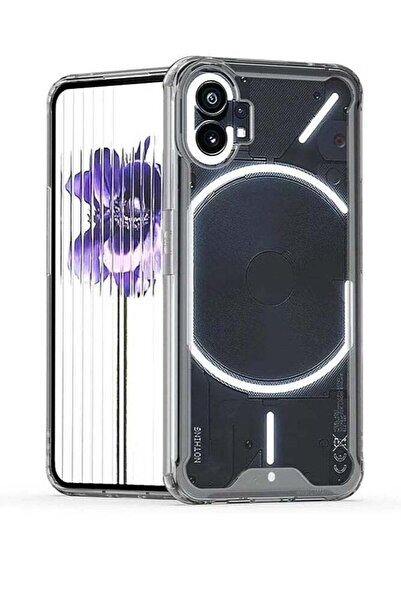ELTRAZONE Case Cover Compatible for Nothing Phone 1 Case, Soft TPU + Hard Acr...