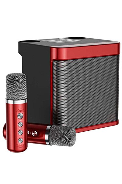 ELTRAZONE Karaoke Machine with 2 Wireless Microphone, Portable Bluetooth Spea...