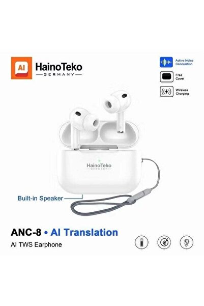 HAINOTEKO ANC-8 AI Translation TWS Earbuds with Active Noise Cancellation and...