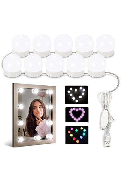 Generic Mirror Lights Vanity Lighting 10 LED Bulb Make up Decoration Lights H...