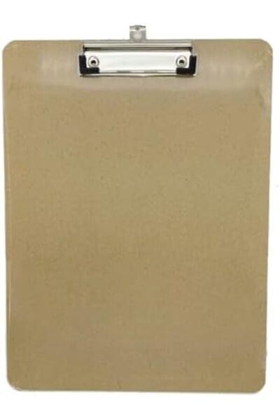 Generic A4 Wooden Clipboard with Sturdy Metal Buckle Practical Grip for Paper...