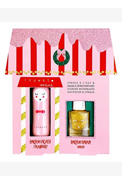 Inuwet Julliet House Lip Moisturizer and Water-Based Nail Polish Set Vincj24P24