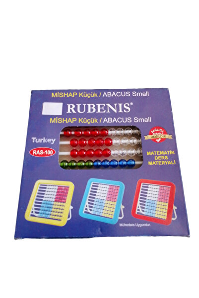 RAS-100 Küçük Mishap Hesap Makinesi Matematik Ders Materyali Abacus