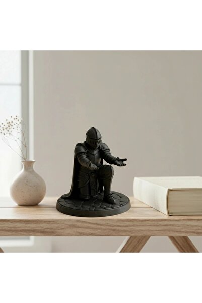 OEM Decorative Knight Figurine, Toothbrush Holder, Desk Ornament - Matte Comp...